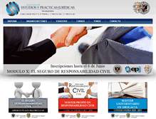 Tablet Screenshot of fundacionepj.org